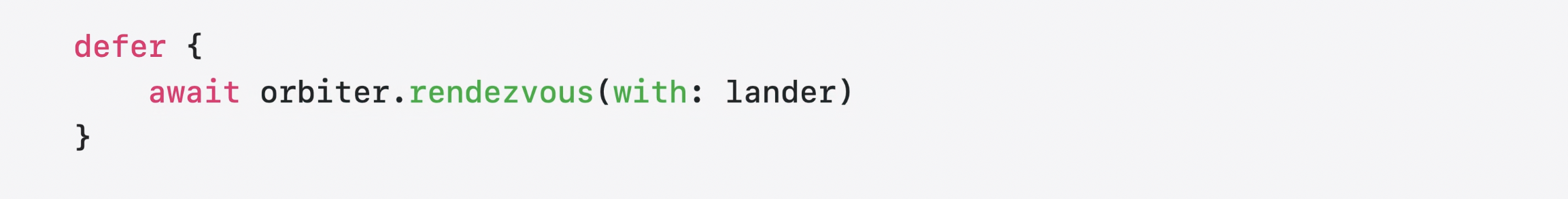 Async in defer — after