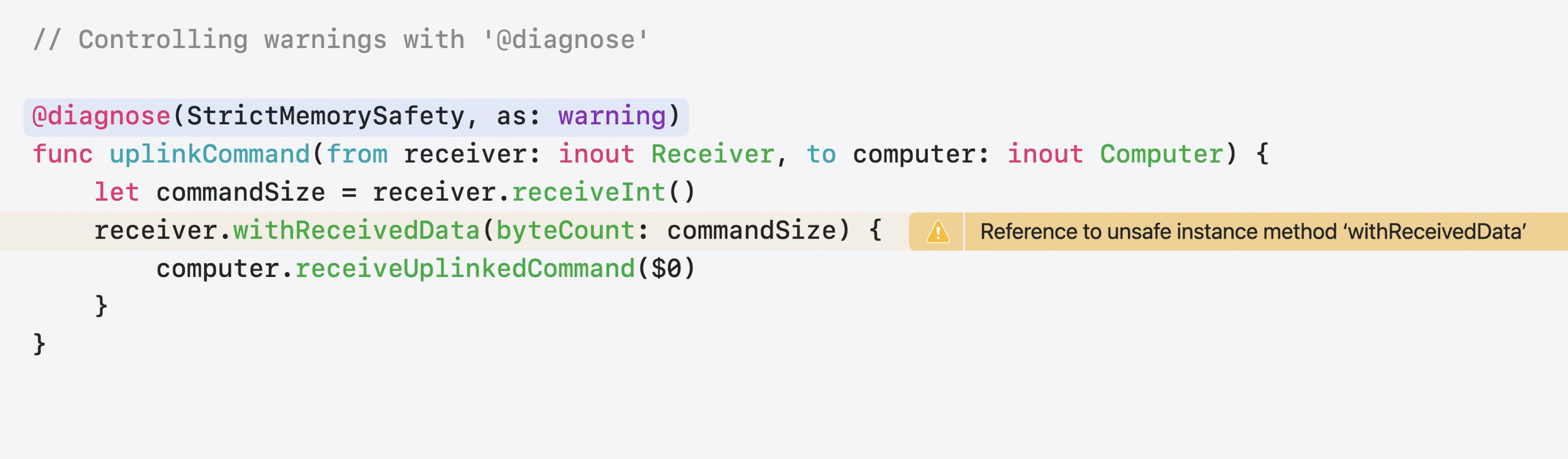 Enabling concurrency for a function