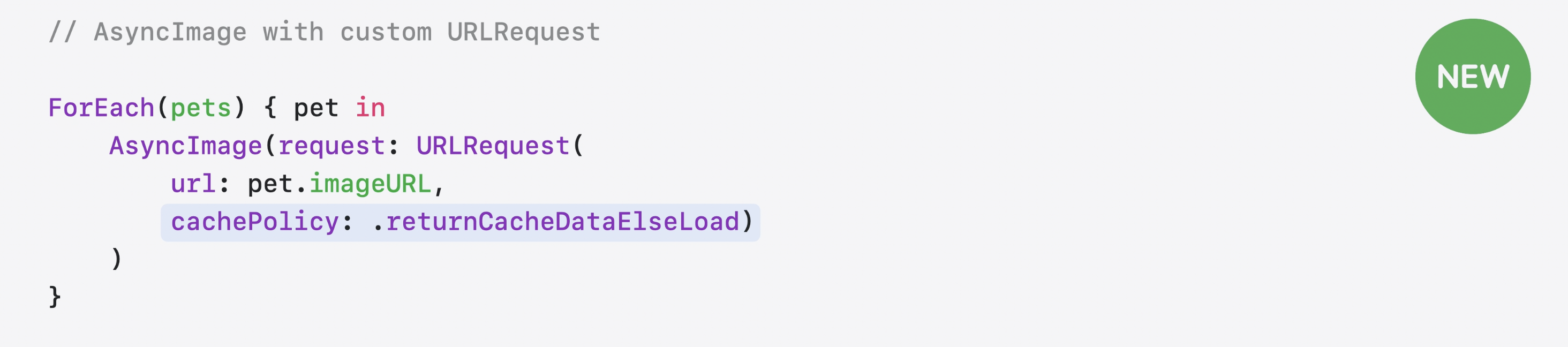 AsyncImage with URLCache