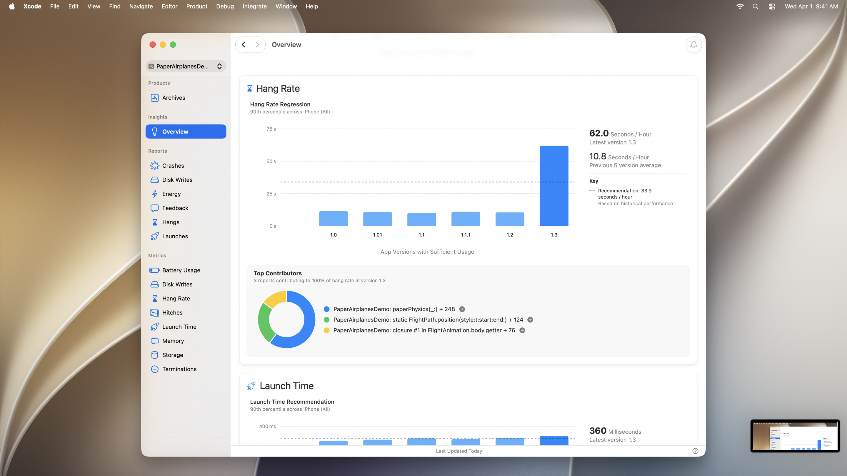 New Organizer overview page